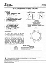 DataSheet THS4011 pdf